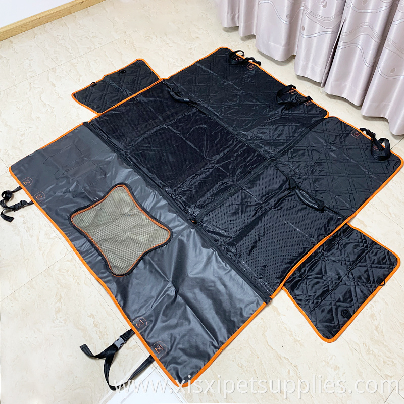 Amazon hot sale 4-in-1 Dog Car Seat Cover high quality durable pet car seat cover waterproof